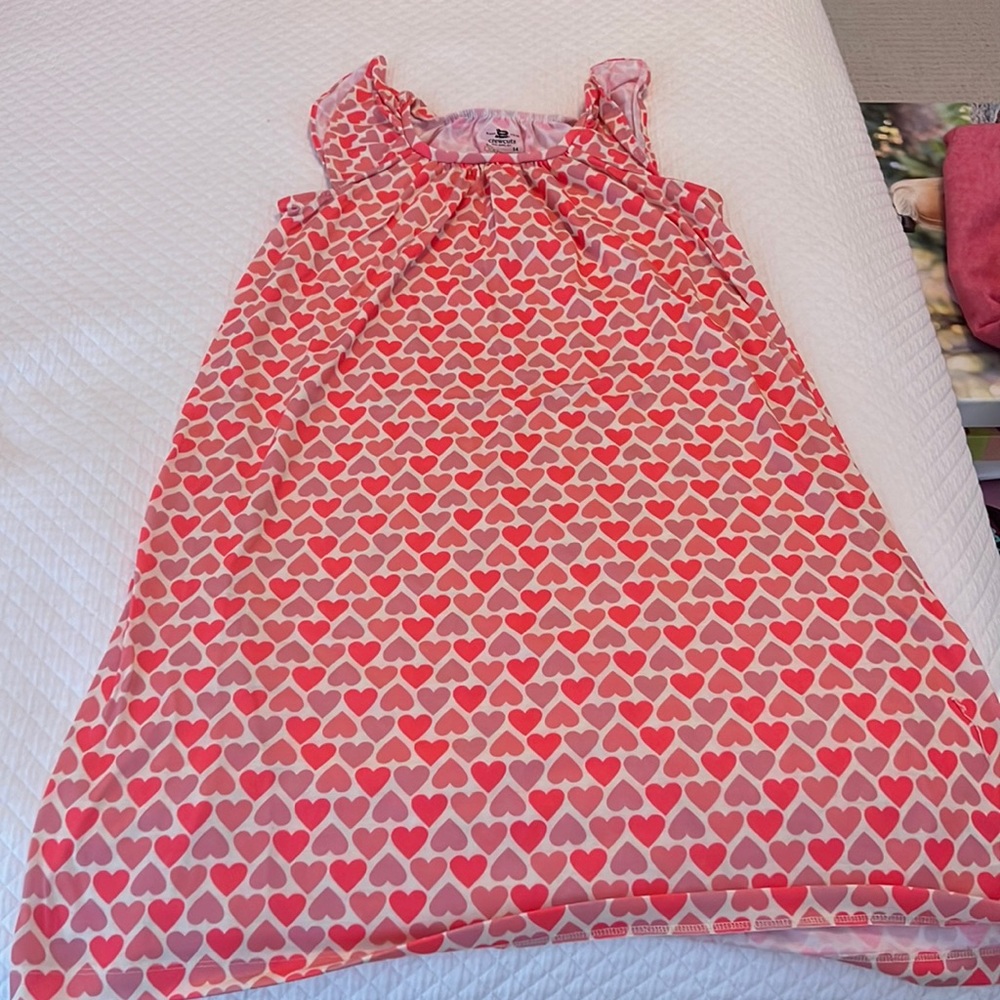 Crewcuts by J Crew EUC heart nightgown
